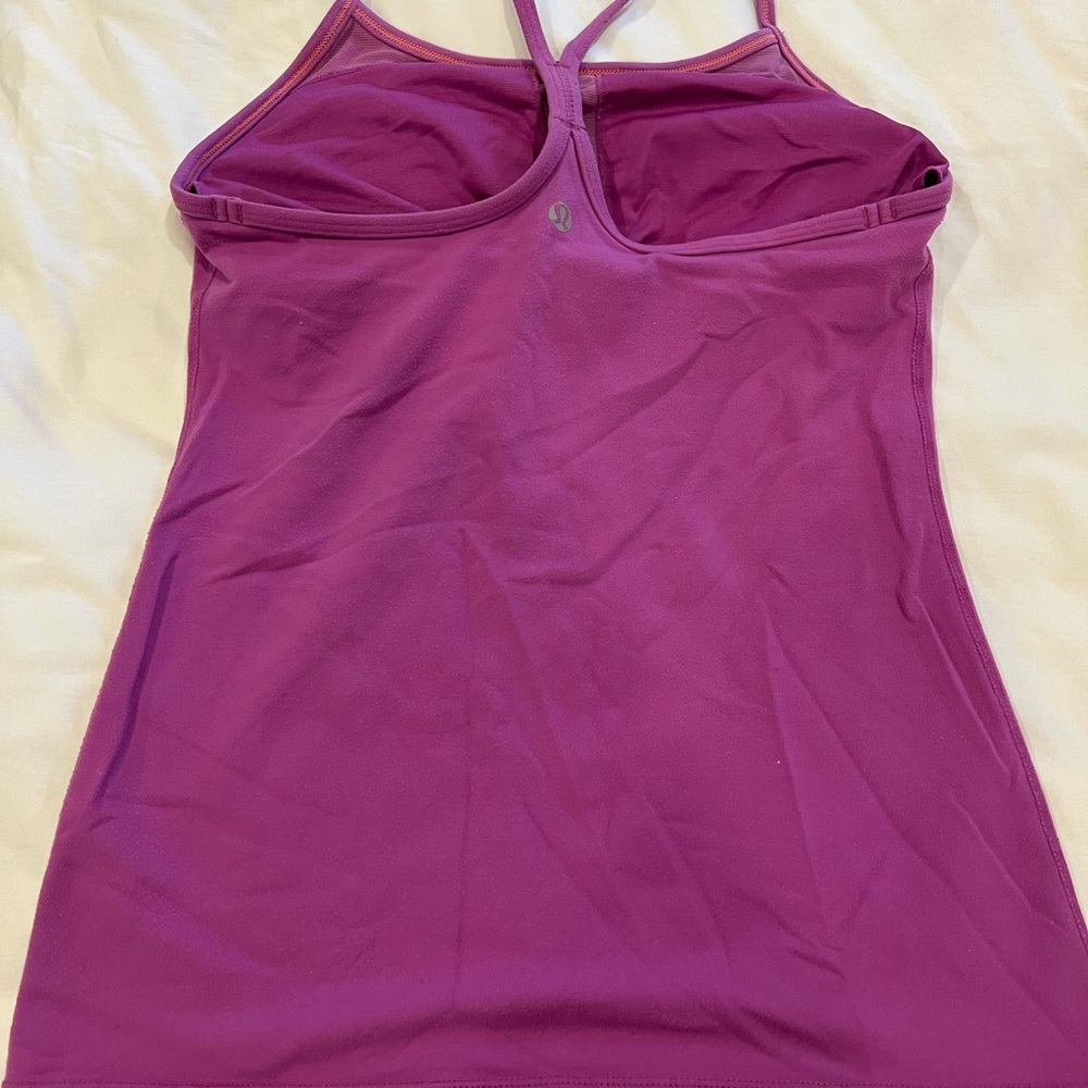 Lululemon Hot Pink athletic yoga top